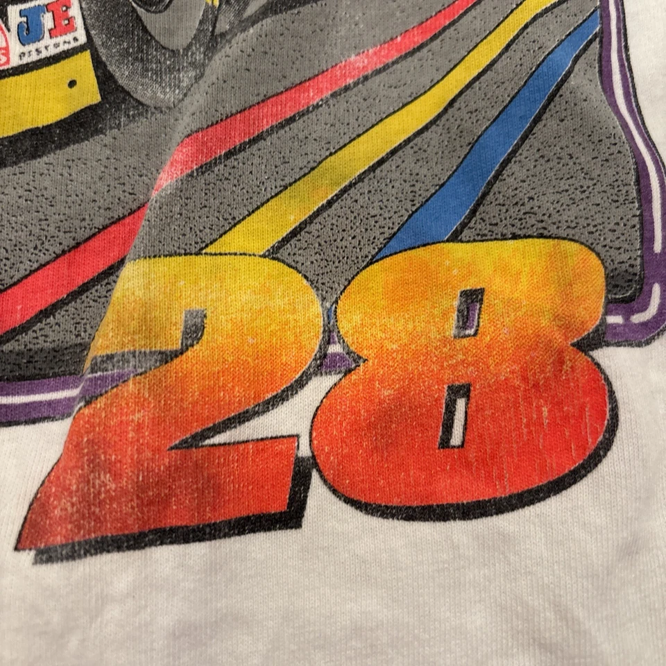 Camiseta De Colección Años 90 Davey Allison Nascar Racing Texaco Havoline Puntada Única XL Foto 4 de 4