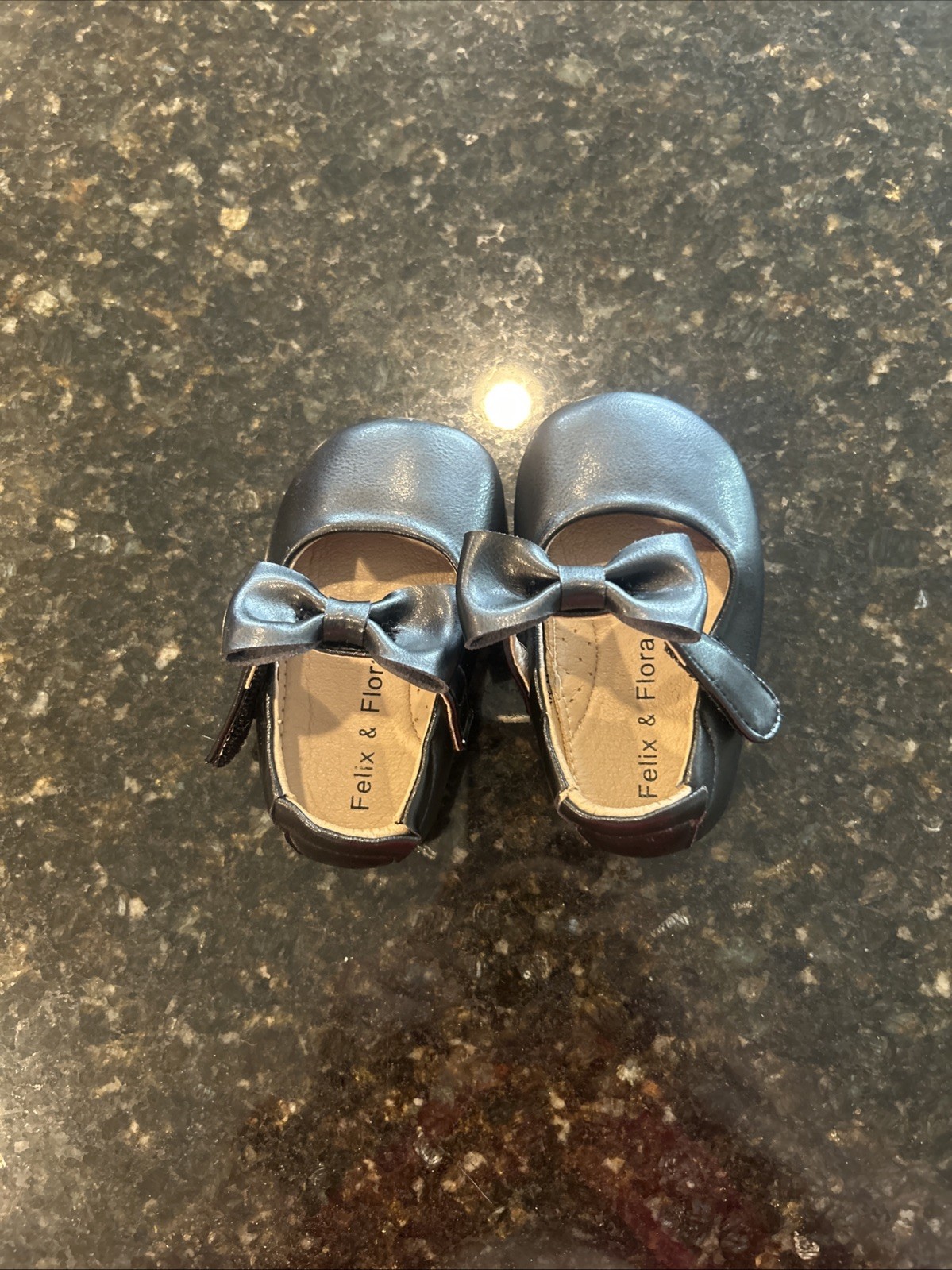 Felix & Flora Baby Girl Mary Jane Shoes Size 2