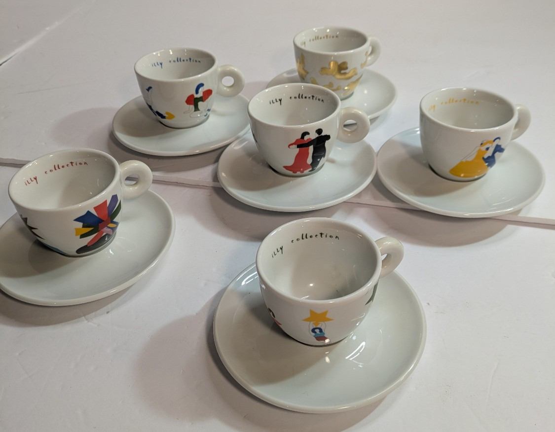 illy art collection Mittertech ミッタータイヒ Set Illy Collection Espresso 1999 Germany Mitterteich Bavaria | eBay