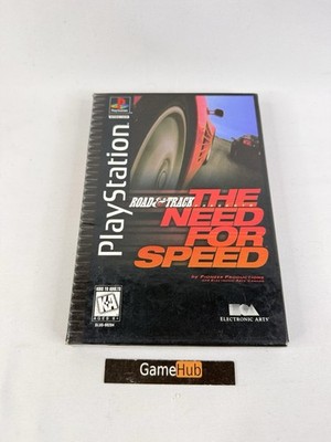 Road & Track Presents The Need for Speed (Sony PlayStation 1, 1996) Long Box VG