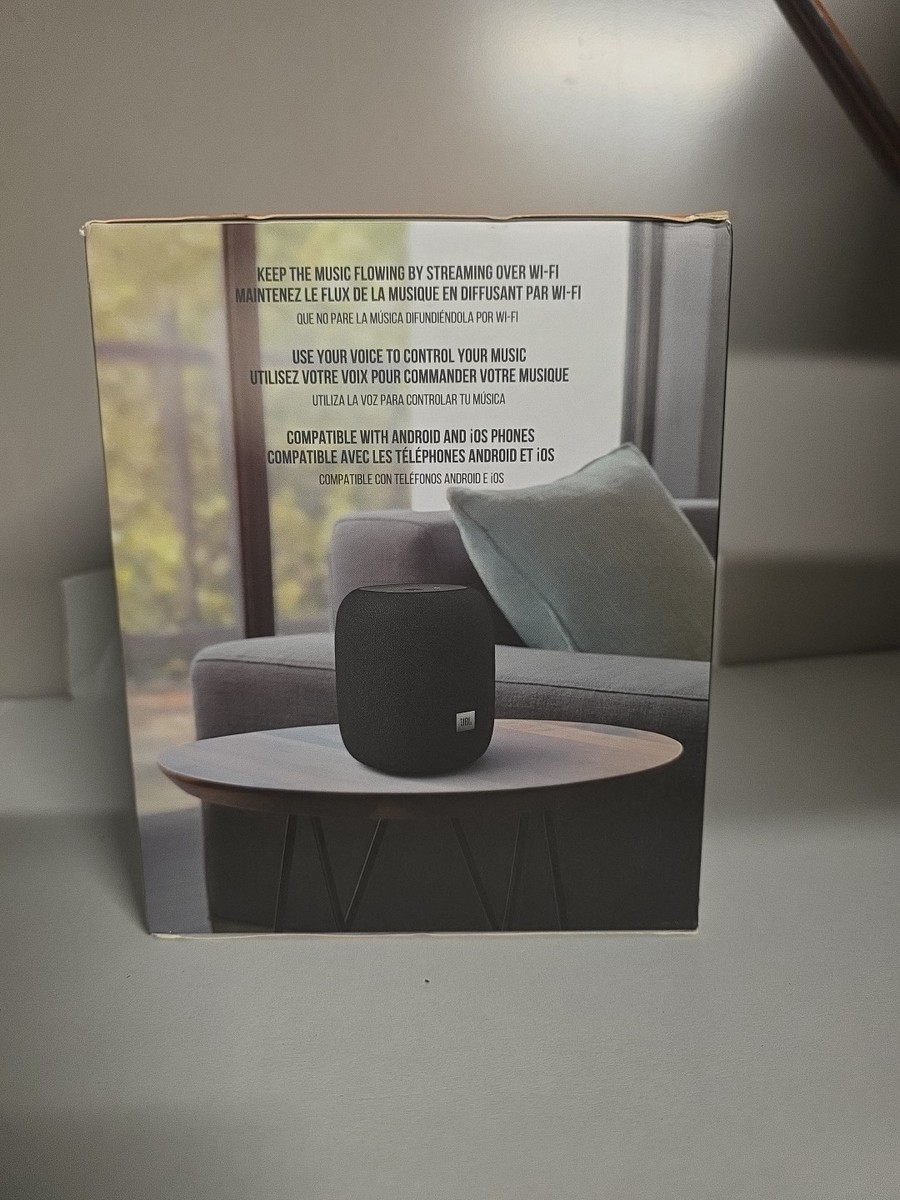 JBL Link Music Smart Speaker - Black for sale online | eBay