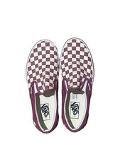 Maroon Checkered Vans Women Size 10. Only Tri...