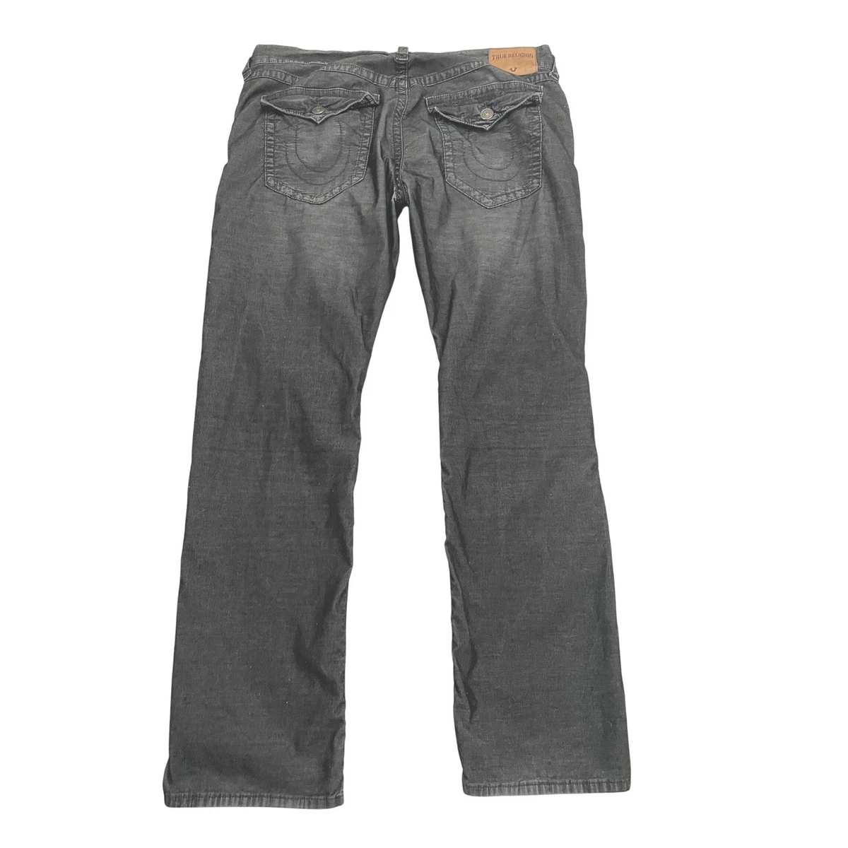 True Religion Ricky Black Jeans for Men for sale - eBay