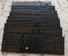 Dell KB216 Multimedia Keyboard - Black Lot of 9