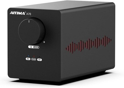 AIYIMA A70 Balanced Stereo Amplifier with PFFB, 2.1 channels, Class D