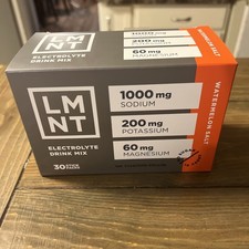 LMNT Watermelon Salt Drink Mix 30 ct Zero Sugar Electrolytes Summer Flavor NEW