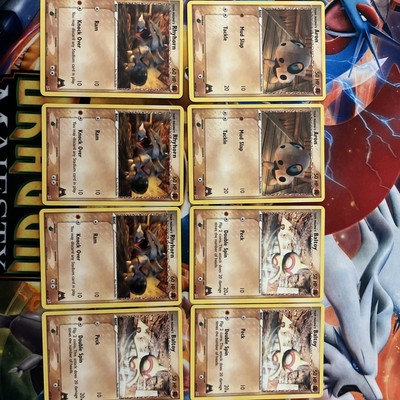 Team Magma Vs Team Aqua Lot 13 Cards