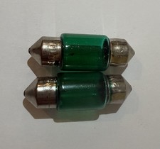 Festoon 269 12V 10W 11x30 Green interior bulb