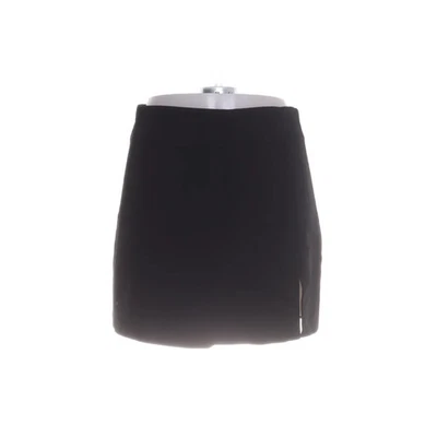 Zara, jupe, taille : S, noir, polyester/viscose, unicolore, femmes #AV9 - Photo 1/4