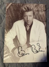 Boris Becker original signierte AK Tennis !!!