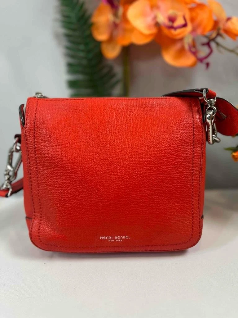 ヘンリベンデル赤 レザー ハンドバッグ Henri Bendel Leather Exterior Red Bags & Handbags for Women for