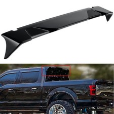 Roof Spoiler For Ford F-150 F150 All Cabs 2015-2020 Gloss Black Rear New R-style