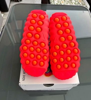 Nike Mind 001 Men's Slide Sandals Rubber Red/Orange Size: 5. 7. 9