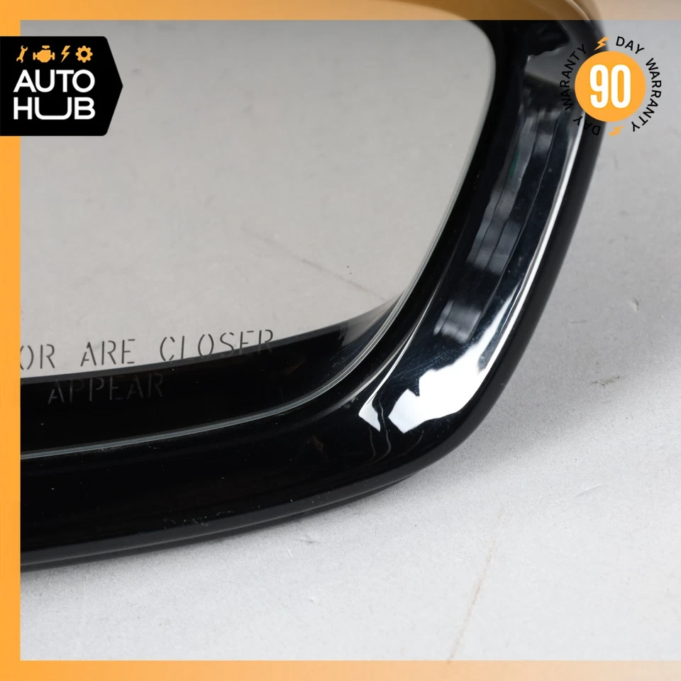 Espejo retrovisor gris puerta lateral derecho pasajero BMW G12 740Li 750i 16-19 OEM Foto 3 de 4