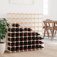 Weinregal FüR 72 Flaschen Flaschenregal WeinstäNder Massivholz Kiefer vidaXL