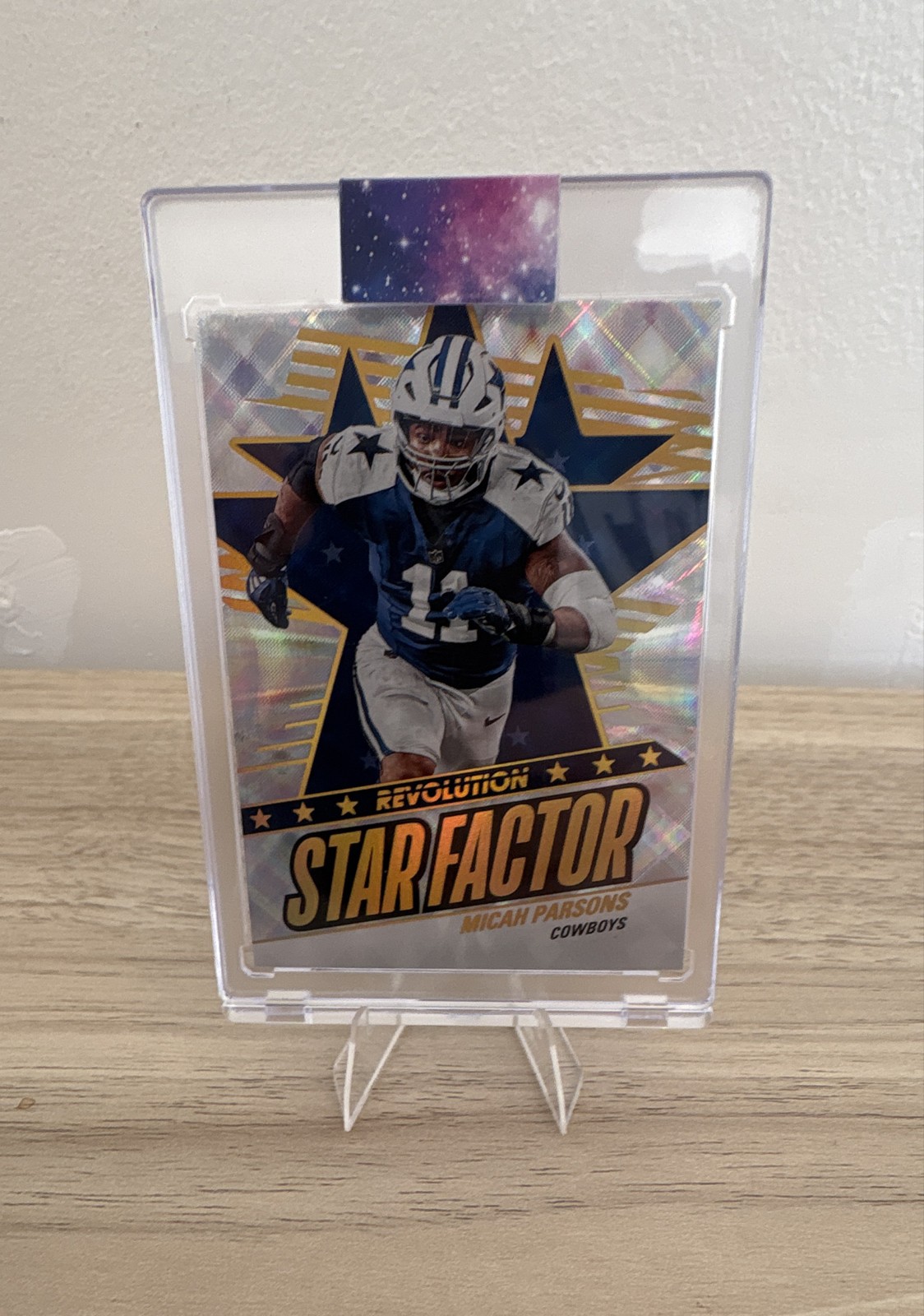2025 Panini Revolution - Star Factor Micah Parsons #9 Case Hit SSP