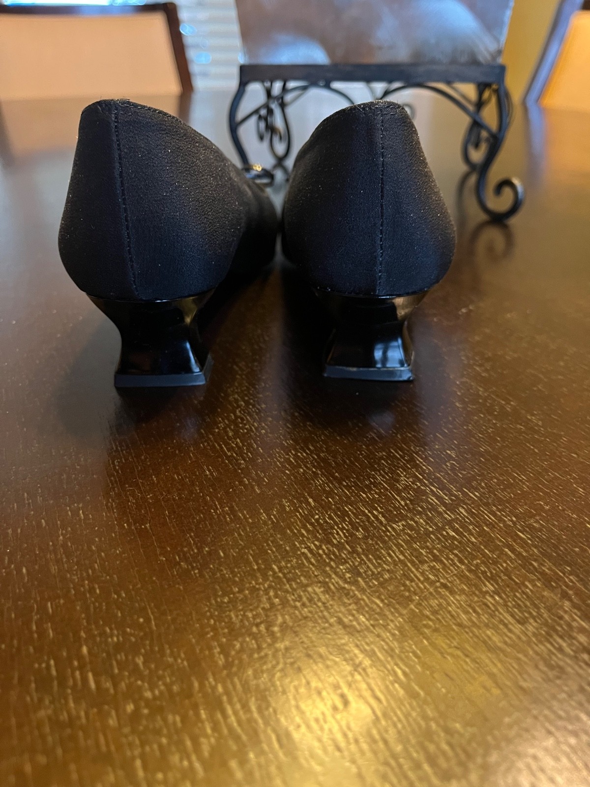 Stuart Weitzman Rectangular Heel Pump - image 8