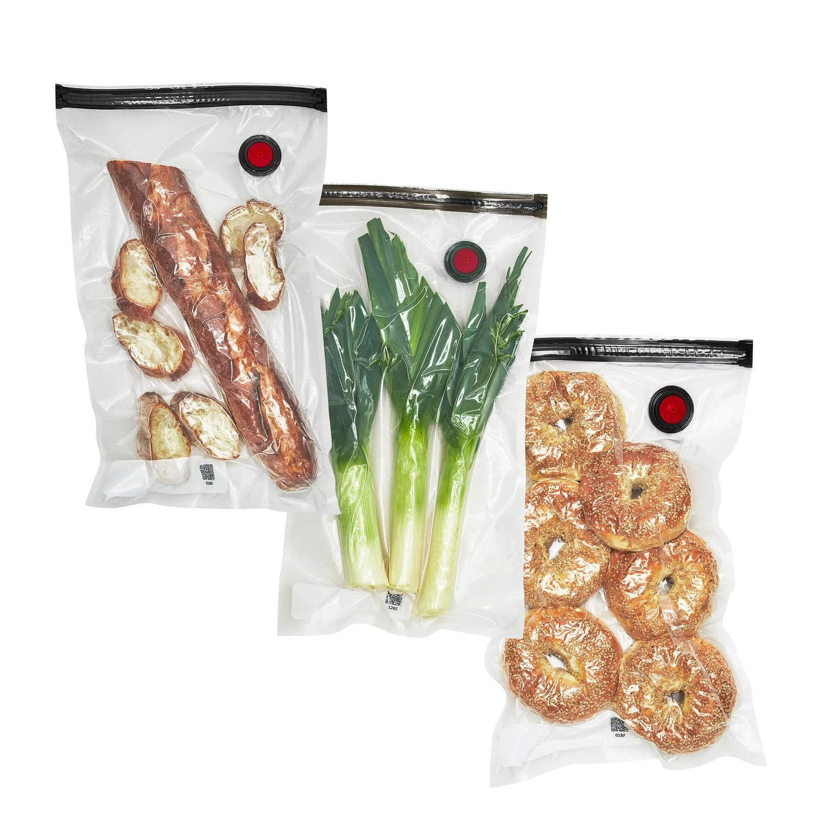 Large Vacuum Sealer Machine with BPA Free Bags for Meal Prep and Sous Vide Co...