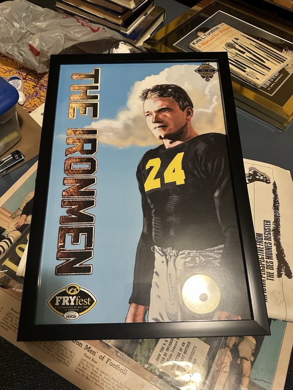 SUPER RARE NILE KINNICK THE IRONMEN MOVIE POSTER Numbered 214/500 LE