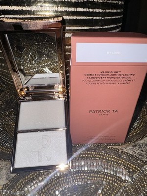 Patrick Ta Major Glow Crème Powder Highlighter Light Reflectingshade MY LOVE NEW
