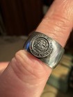***Antique 1897 Class Ring Sterling Silver Size 6*** Hood College — photo 8