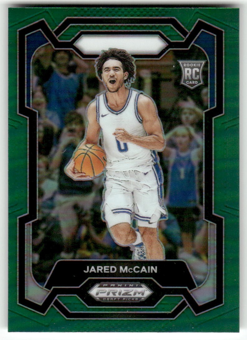 2024 Panini Prizm Draft Picks #35 Jared McCain Prizms Green