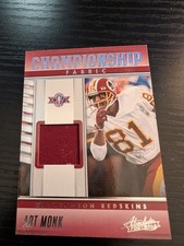 Art Monk Cards, Rookie Card and Autographed Memorabilia Guide 12