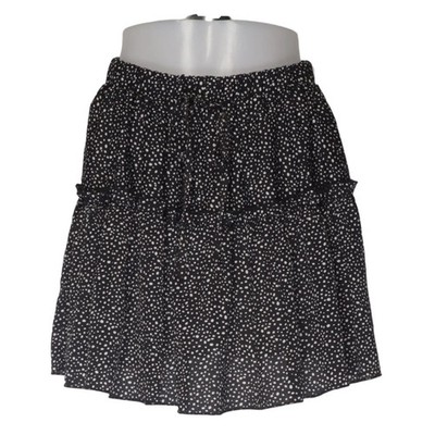 Shein, Rock, Größe: M, Schwarz/Weiß, Gepunktet, Damen #sTX