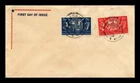Dr Jim Stamps Ireland First Day Cover 1939 US Constitution Sesquicentennial 2v
