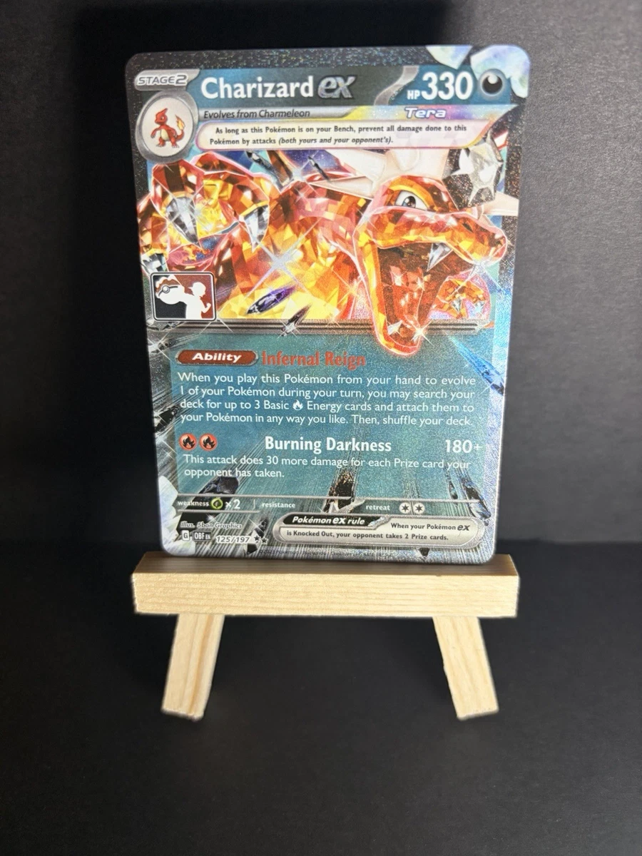 charizard ex pokemon card ebay - 183/165 - Pokemon 151 - Full Art Ultra Rare RarityPromo Hit Points360 HP Fire Charizard Ex Full Art |