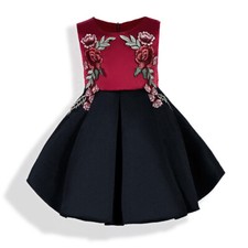    Flower Girl Dress Princess Formal Birthday Pageant Holiday Wedding Bridesmaid