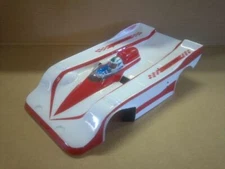 Bodywork Body RC 1/8 Vintage " Lola Frissbee 1983 Can Am " History Step 11 5/8in