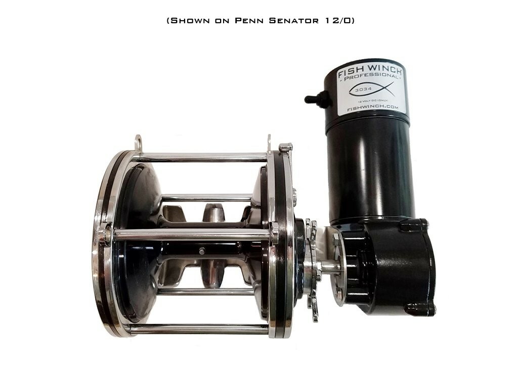 FISH WINCH® Professional (fits PENN SENATOR 9/0) Electric