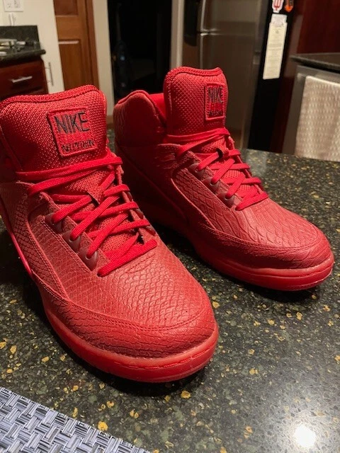NIKE AIR PYTHON PRM Red October Yeezy Jordan 赤 ナイキ Size 9.5 - Nike Air Yeezy 2 SP Mid Red October 659658910812| eBay