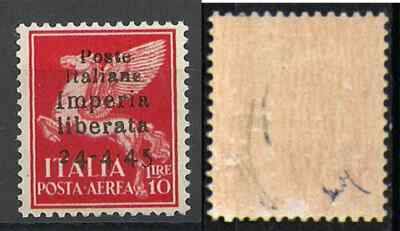 1945 CLN Imperia value 10 lire PA lingula 100 e.g. MLH