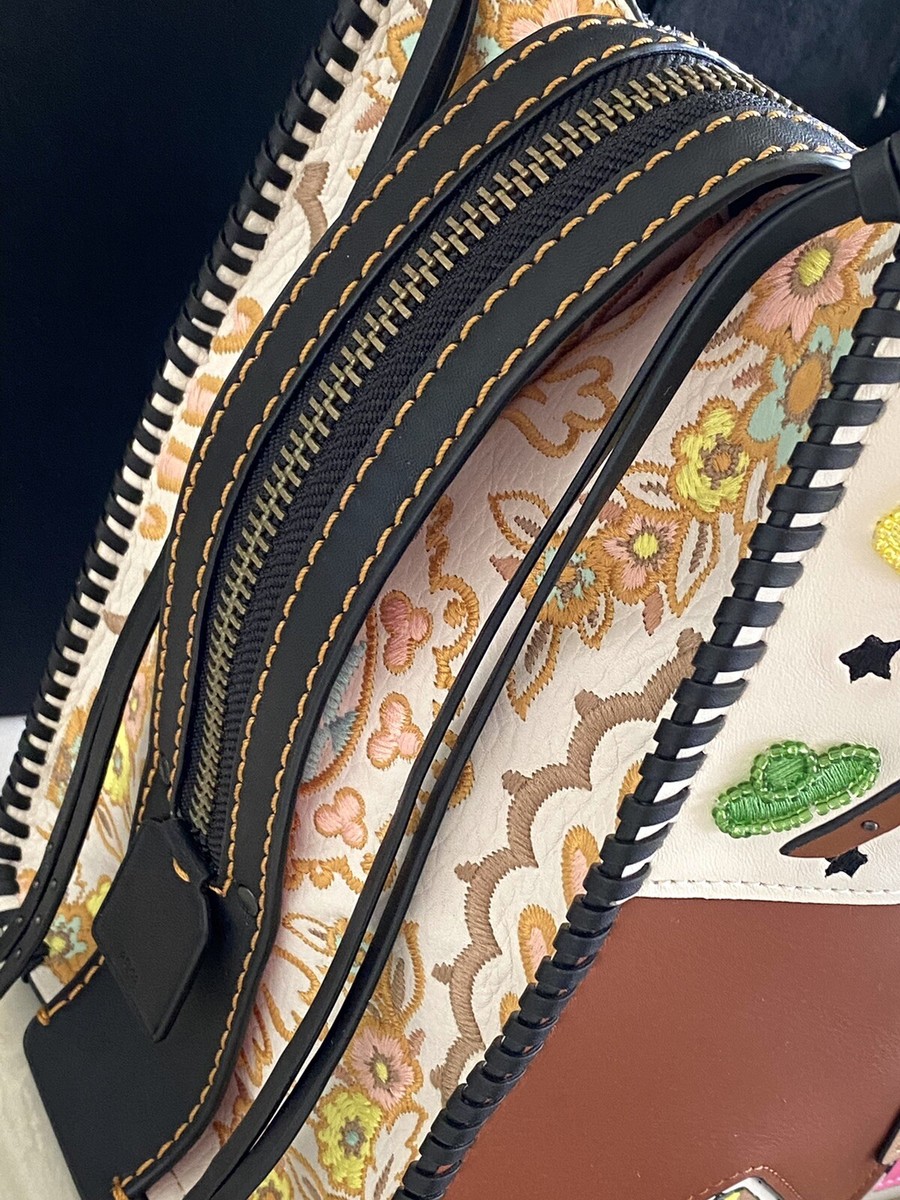 コーチバッグセット☆3点 NWT COACH LIMITED EDITION WHIPSTITCH EMBELLISHED PATCHWORK