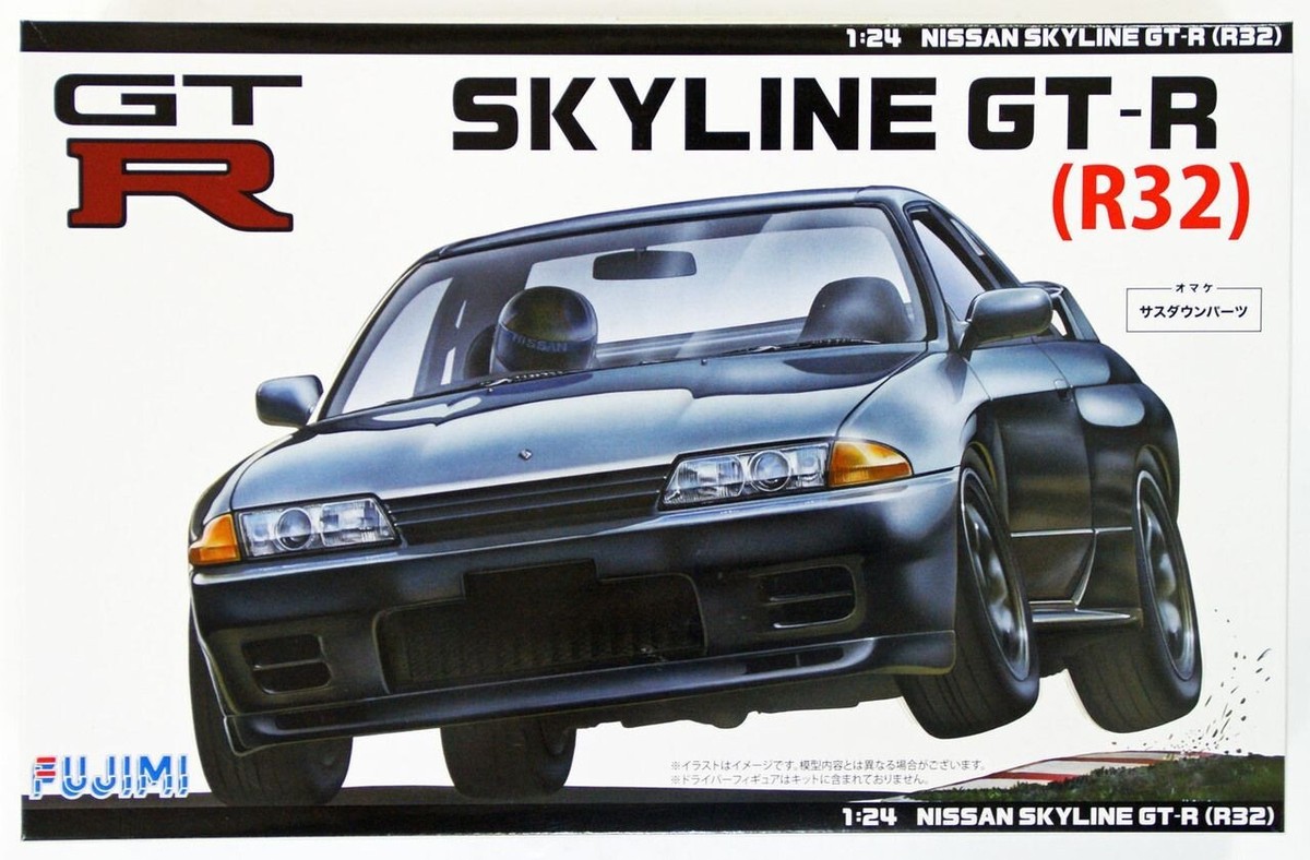 Fujimi 1/24 Scale Nissan R32 Skyline GT-R 1989 Model Car Kit | eBay
