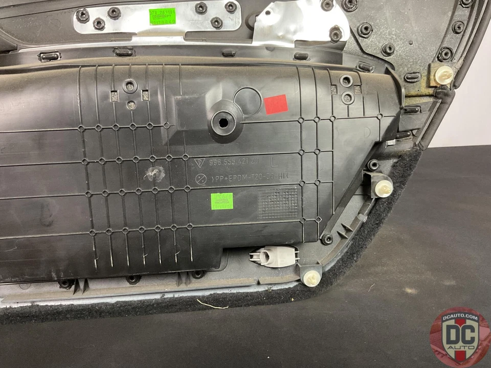 2003- Porsche 911 996 Left Door Panel Black Leather 99655512109ETC 125100 - Image 3 of 4