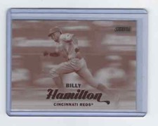 2017 Topps Stadium Club - [Base] - Sepia #277 - Billy Hamilton