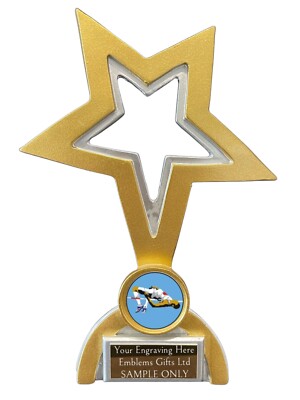 Hochsprung Rüde (B) Classic Star Trophy Award Gravur gratis
