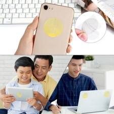 10pcs Fashion Beautiful Golden Phone Sticker Anti Radiation Sticker Against EMF