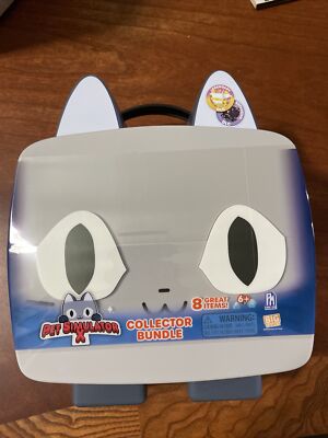 PET SIMULATOR X Collector Bundle Gray Cat WITH DLC CODES, READY TO SHIP