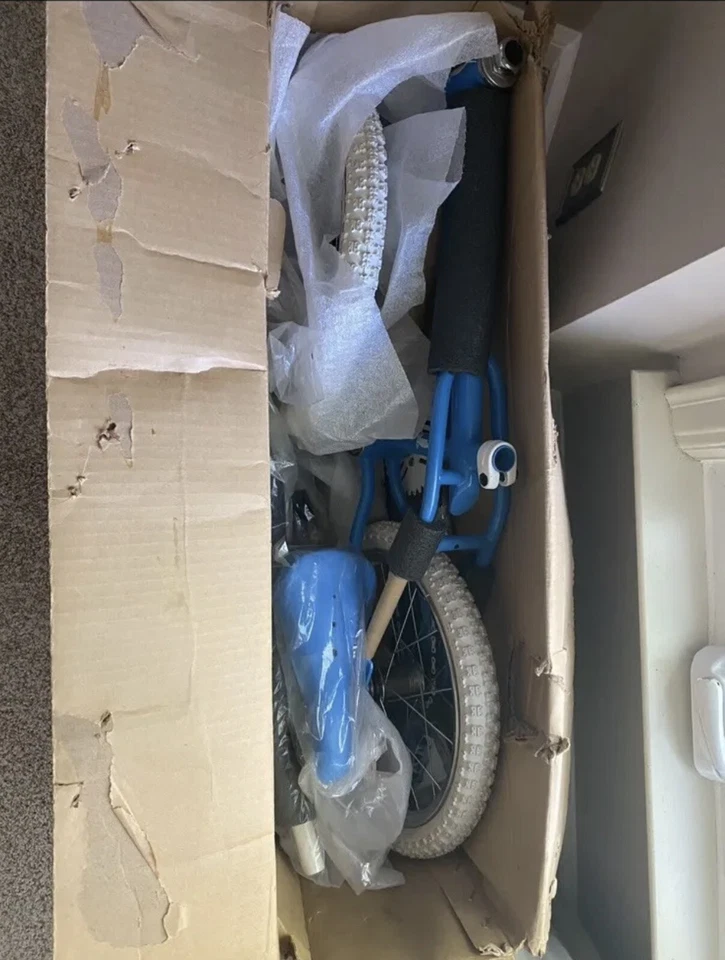 GT Performer Jr Maui Blue Junior 1986-1987 16 pulgadas nuevo nunca montado BMX NOS Foto 3 de 4