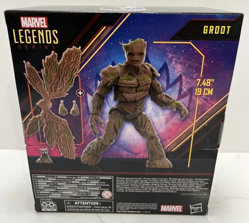 Hasbro Marvel Legends Guardians of the Galaxy Vol 3 Groot Deluxe 6" Figure New image 5