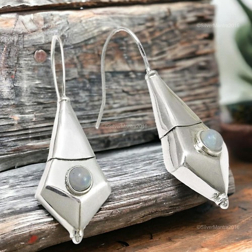 Franki Baker citrino pietre preziose e argento Sterling lampadario goccia orecchini : Franki Baker