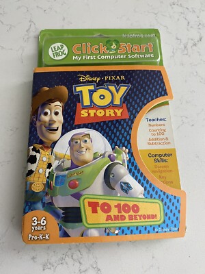 Leap Frog ClickStart My First Computer, Toy Story Software | eBay