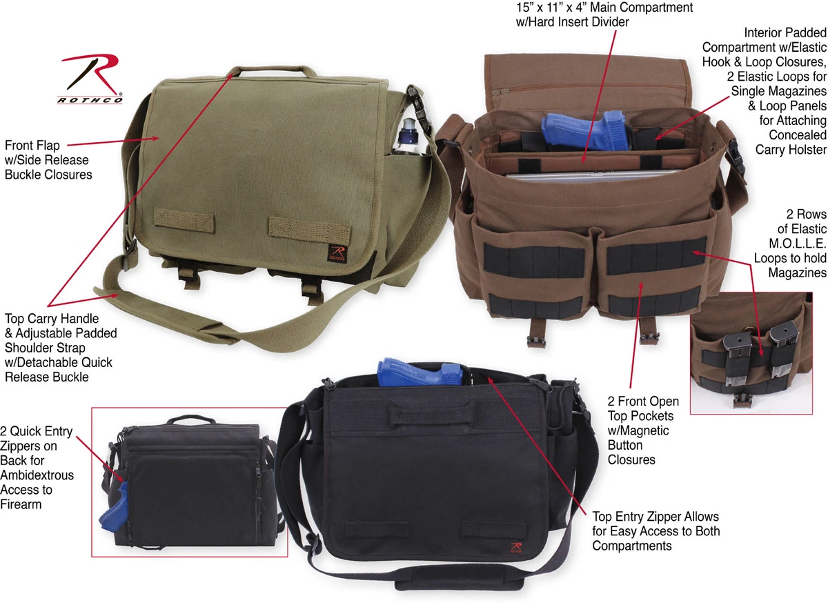 The ITS Discreet Messenger Bag is Back! - ITS Tactical