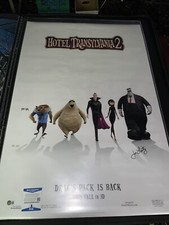 Jon Lovitz signed Hotel Transylvania 2 27x40 DS 1sh poster BAS Beckett COA