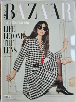 The Harper's Bazaar Arabia Magazine March 2025 Tuba Buyukustun
