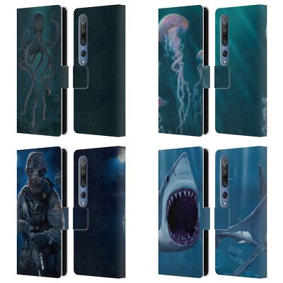 OFFICIAL VINCENT HIE UNDERWATER LEATHER BOOK WALLET CASE COVER FOR XIAOMI PHONES